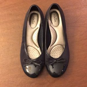 Abella Navy Ballet Flats